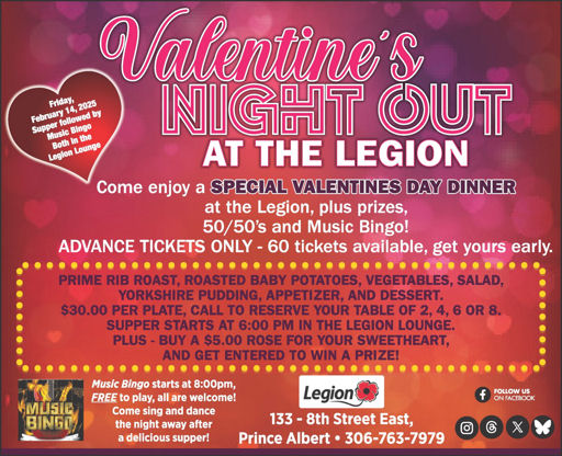 Valentines Night Out at the Legion